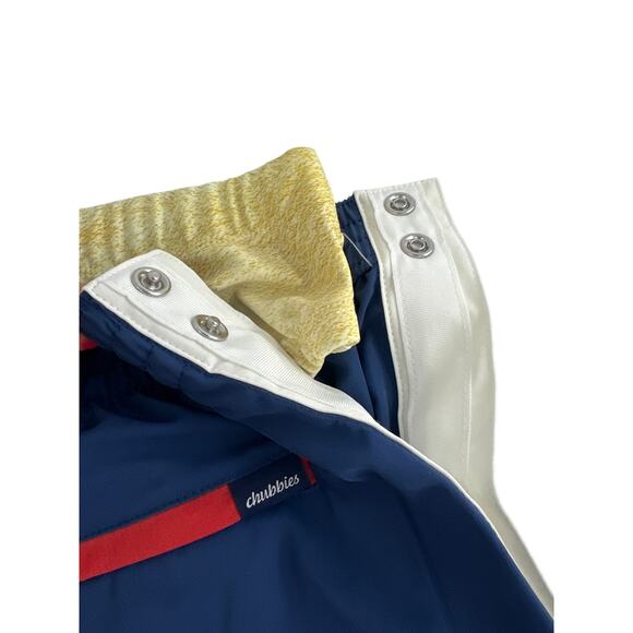 Chubbies Navy The Hidden Golds Tear-Away Swim Trunk Size XXL - Picture 10 of 13